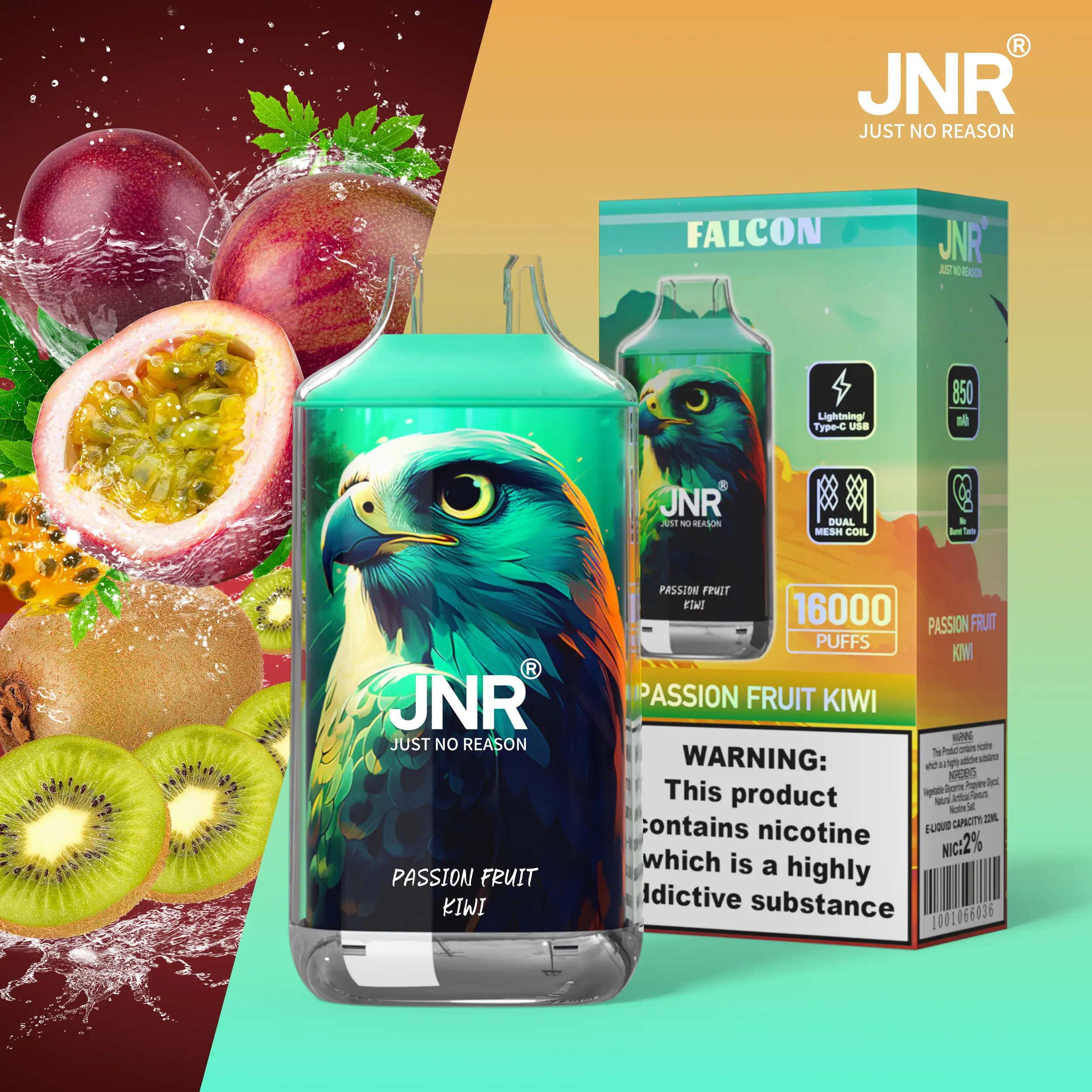 JNR FALON 16000 16K Puffs Original Edition Disposable Vape - Image 36