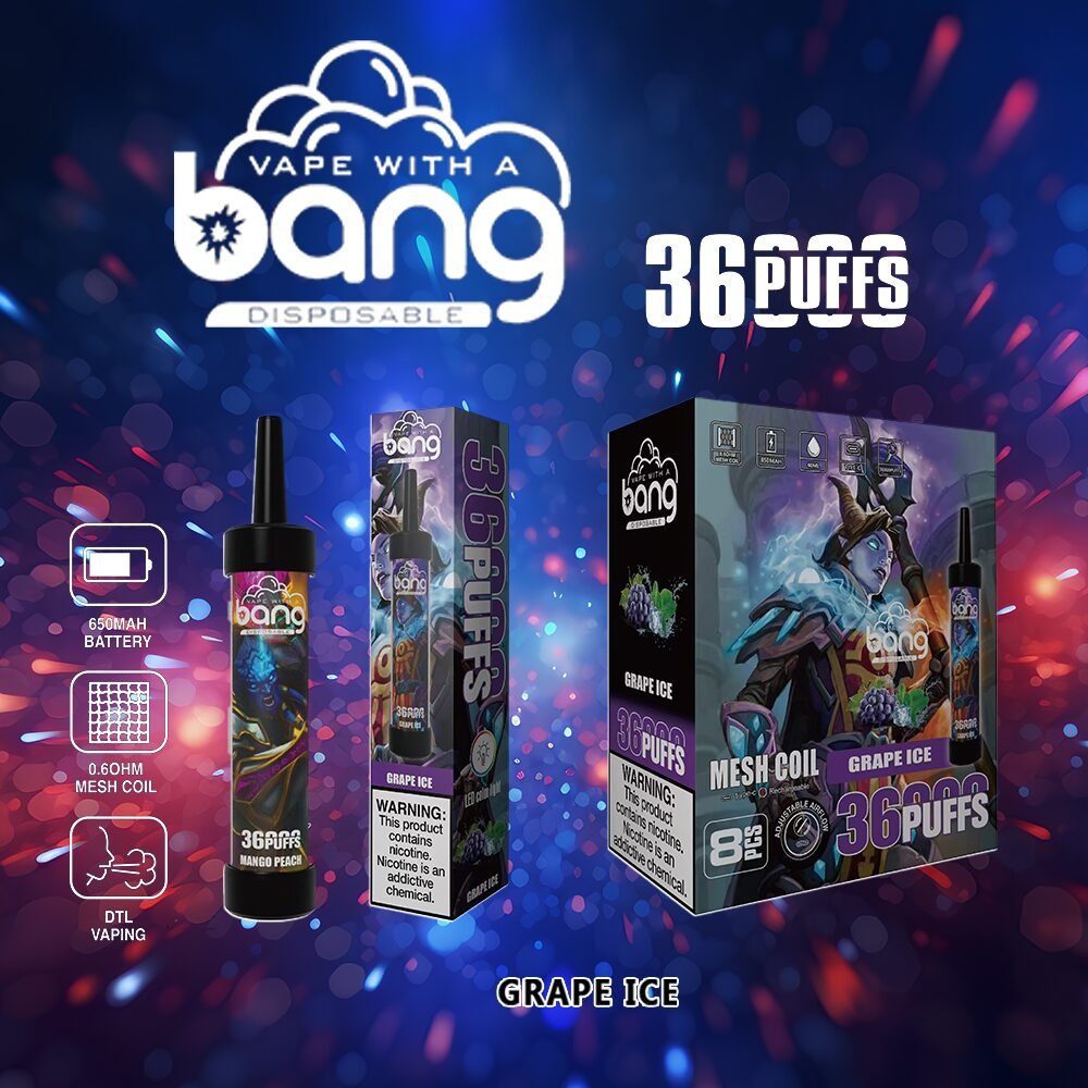 Bang 36000 36K Puffs 0% 2% 3% 5% Nicotine Latest Original Disposable Vape Pen - Image 17