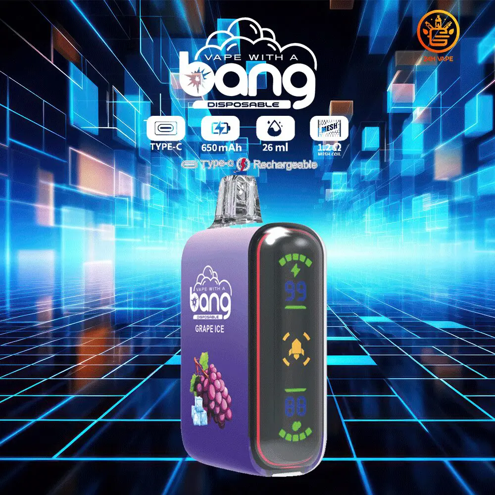 Bang Rocket 18000 Puffs Dual Mesh Disposable Vape Electronic Cigarette Pod - Image 12