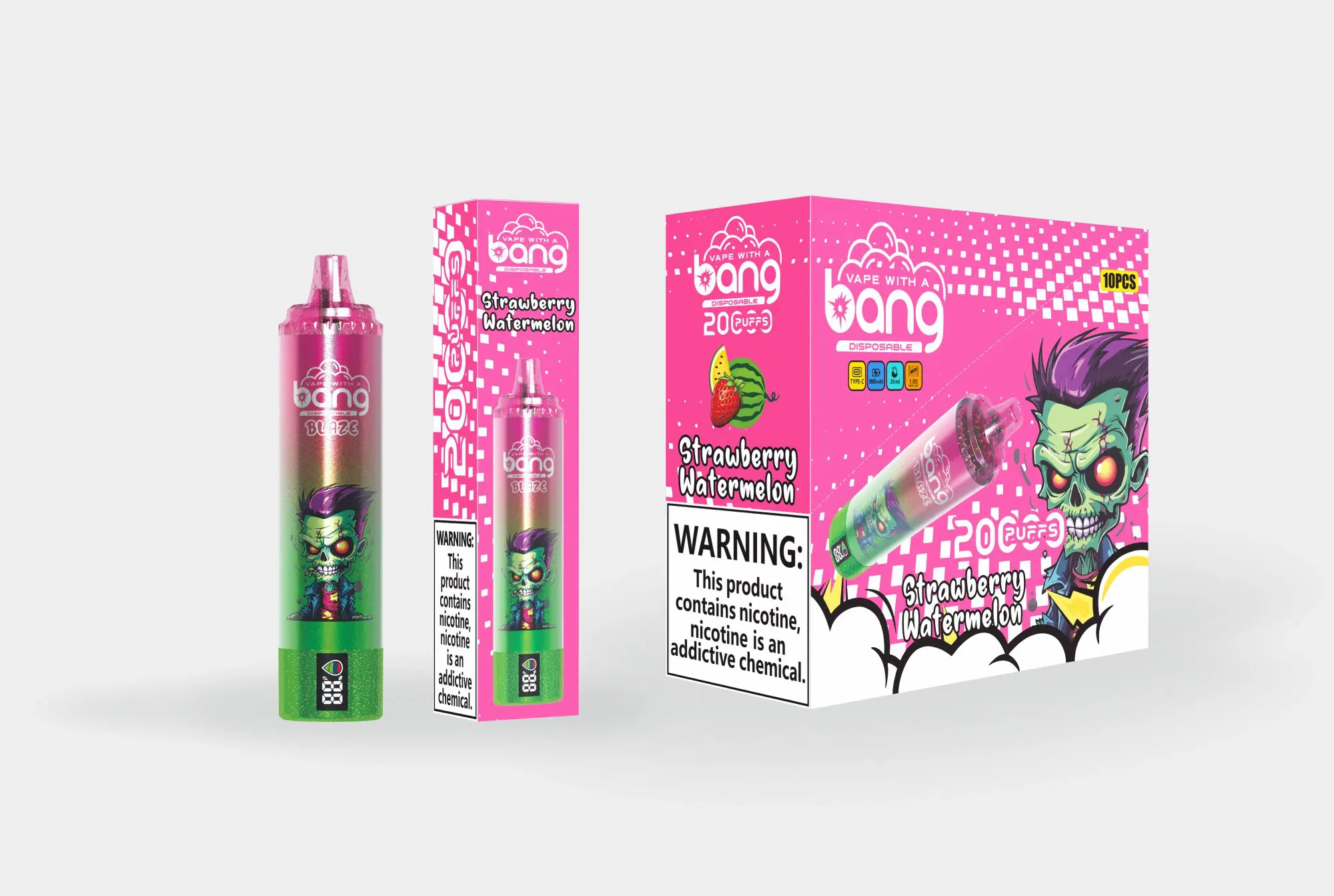 Bang Tornado 20000 20K Puffs Original LED Display Edition Disposable Vape Pen - Image 10