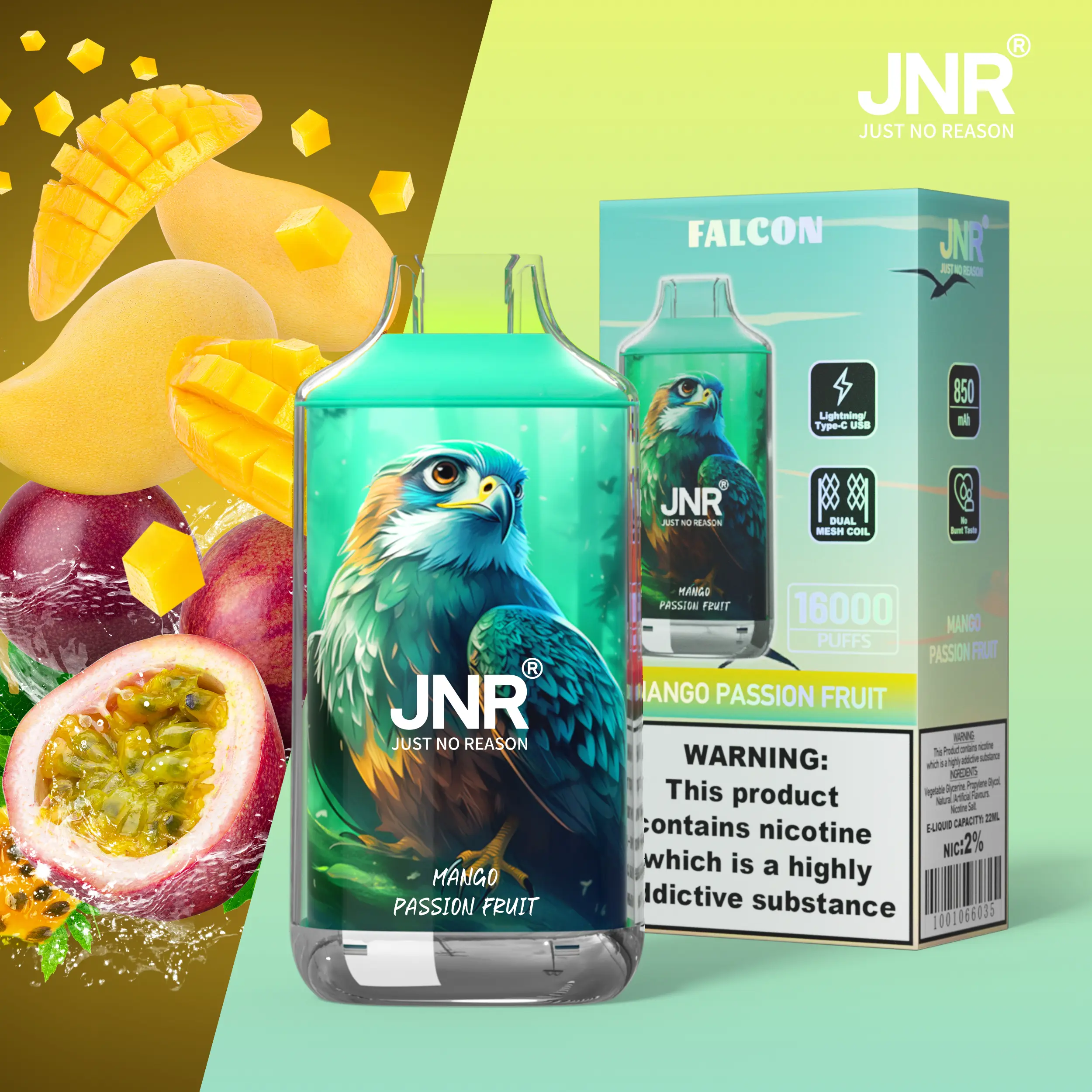JNR FALON 16000 16K Puffs Original Edition Disposable Vape - Image 40