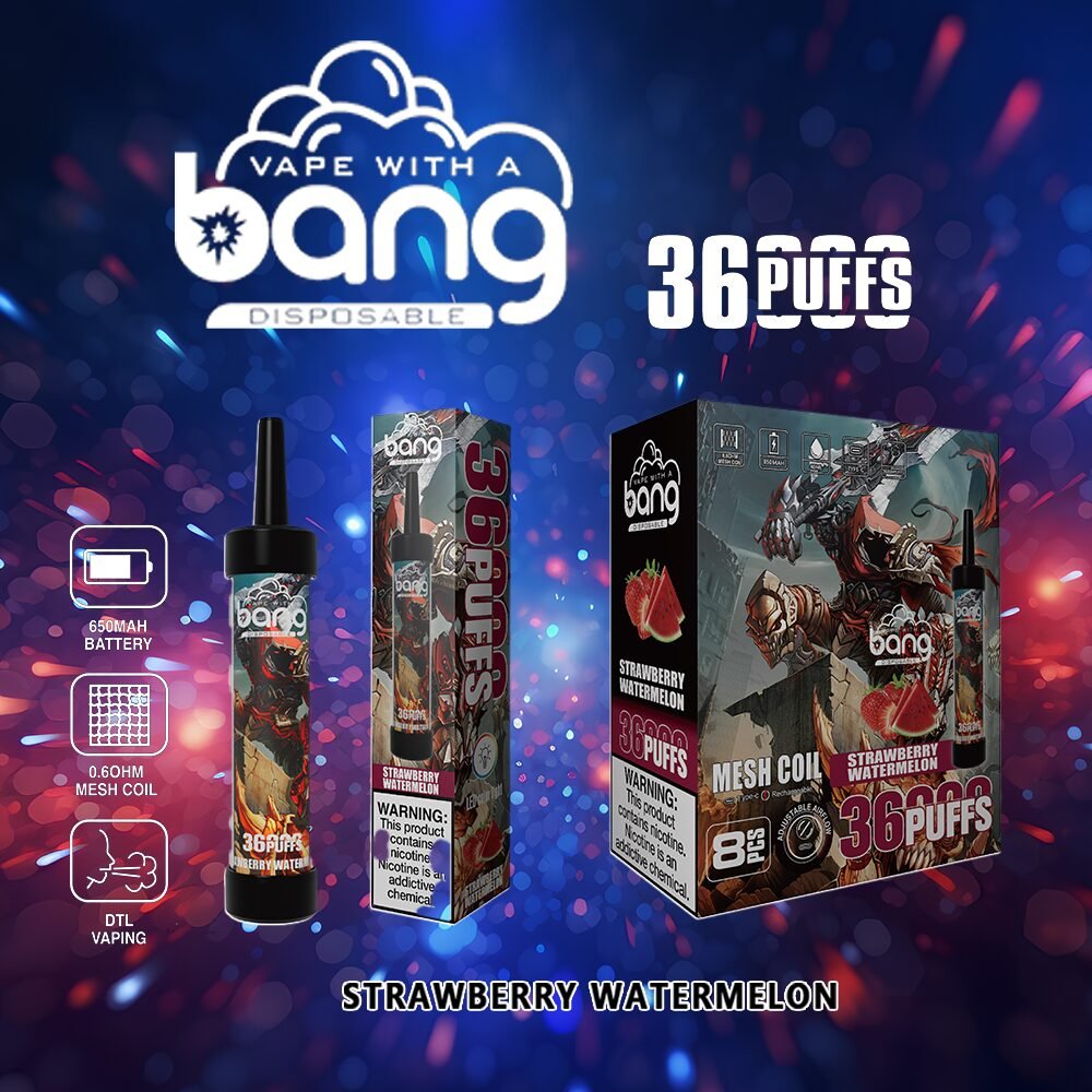 Bang 36000 36K Puffs 0% 2% 3% 5% Nicotine Latest Original Disposable Vape Pen - Image 3