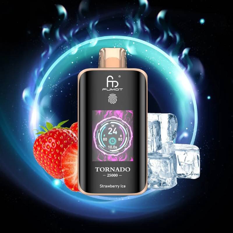 Fumot Tornado 25K – Disposable Vape with Dual-Mesh Coil & LED Display - Image 13
