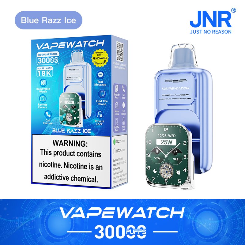 JNR Vape Watch 30000 30K Puffs Original Smart Disposable Vape - Image 25