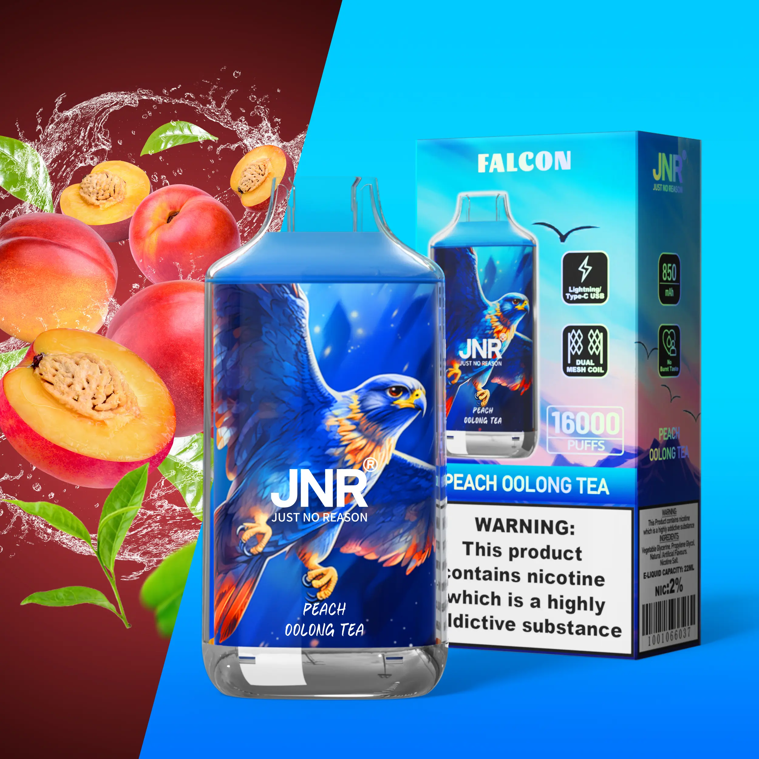 JNR FALON 16000 16K Puffs Original Edition Disposable Vape - Image 32