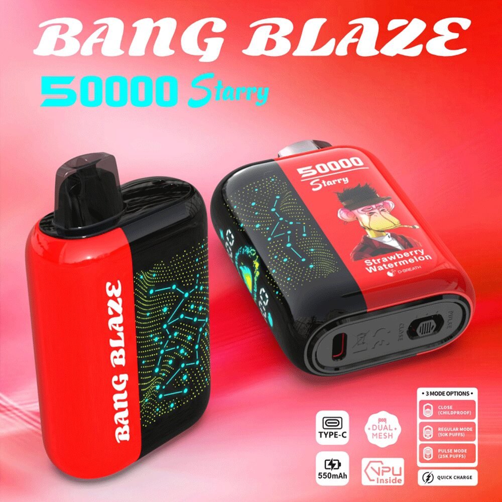 Bang Blaze Starry 50000 50K Puffs Hottest LED Display Disposable Vape - Image 11