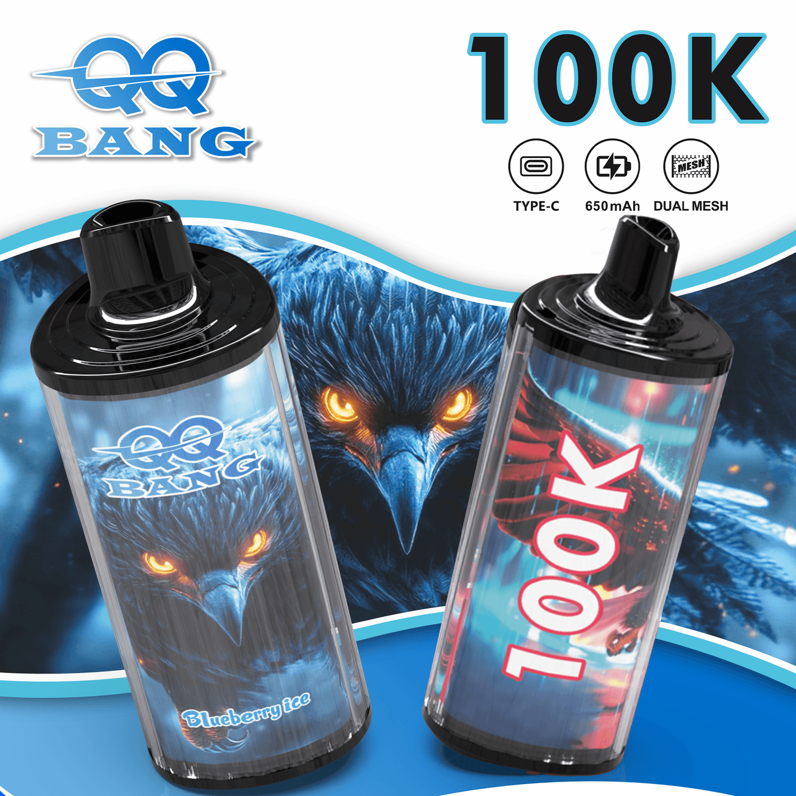 QQ Bang 100K Disposable Vape – 100,000 Puffs