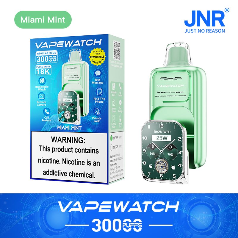 JNR Vape Watch 30000 30K Puffs Original Smart Disposable Vape - Image 19