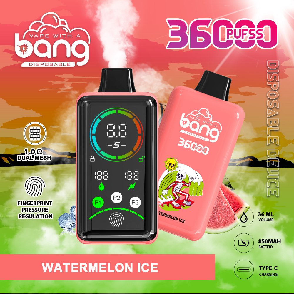 Bang 36000 Power Advanced Fingerprint Power Regulation 36K Puffs Disposable Vape - Image 3