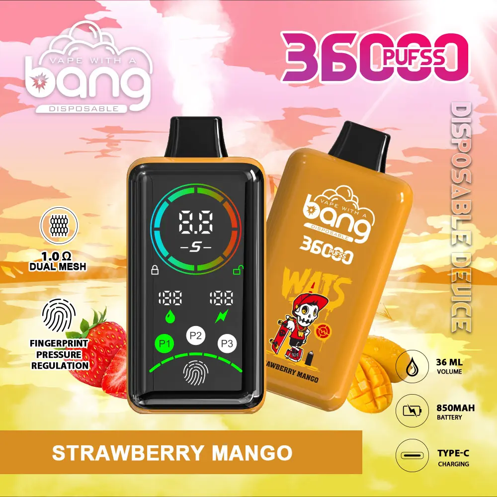 Bang 36000 Power Advanced Fingerprint Power Regulation 36K Puffs Disposable Vape - Image 10