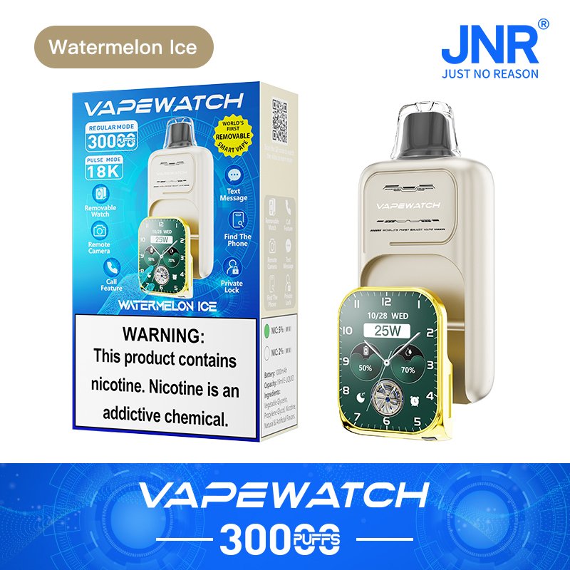 JNR Vape Watch 30000 30K Puffs Original Smart Disposable Vape - Image 9