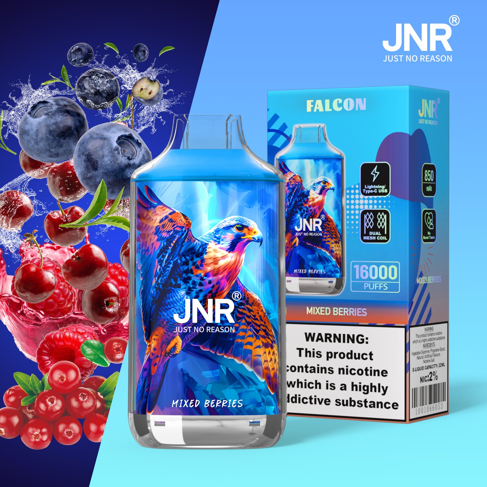 JNR FALON 16000 16K Puffs Original Edition Disposable Vape - Image 37