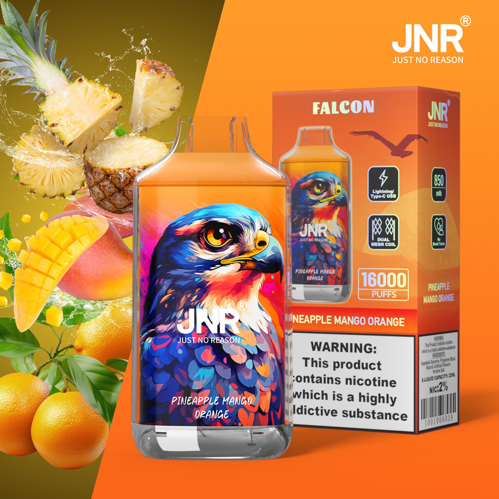 JNR FALON 16000 16K Puffs Original Edition Disposable Vape - Image 27