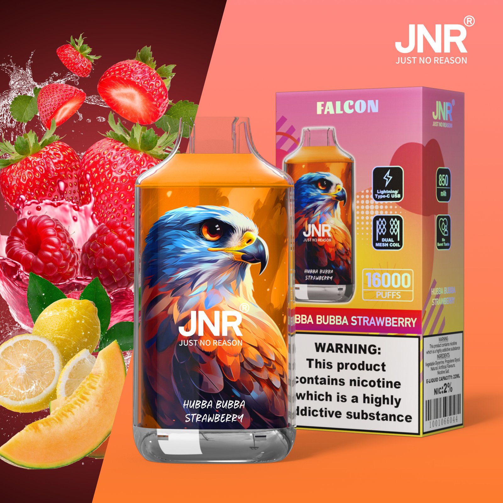 JNR FALON 16000 16K Puffs Original Edition Disposable Vape - Image 41