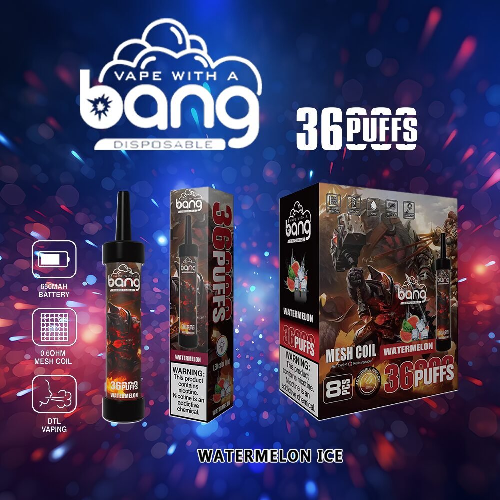 Bang 36000 36K Puffs 0% 2% 3% 5% Nicotine Latest Original Disposable Vape Pen - Image 25