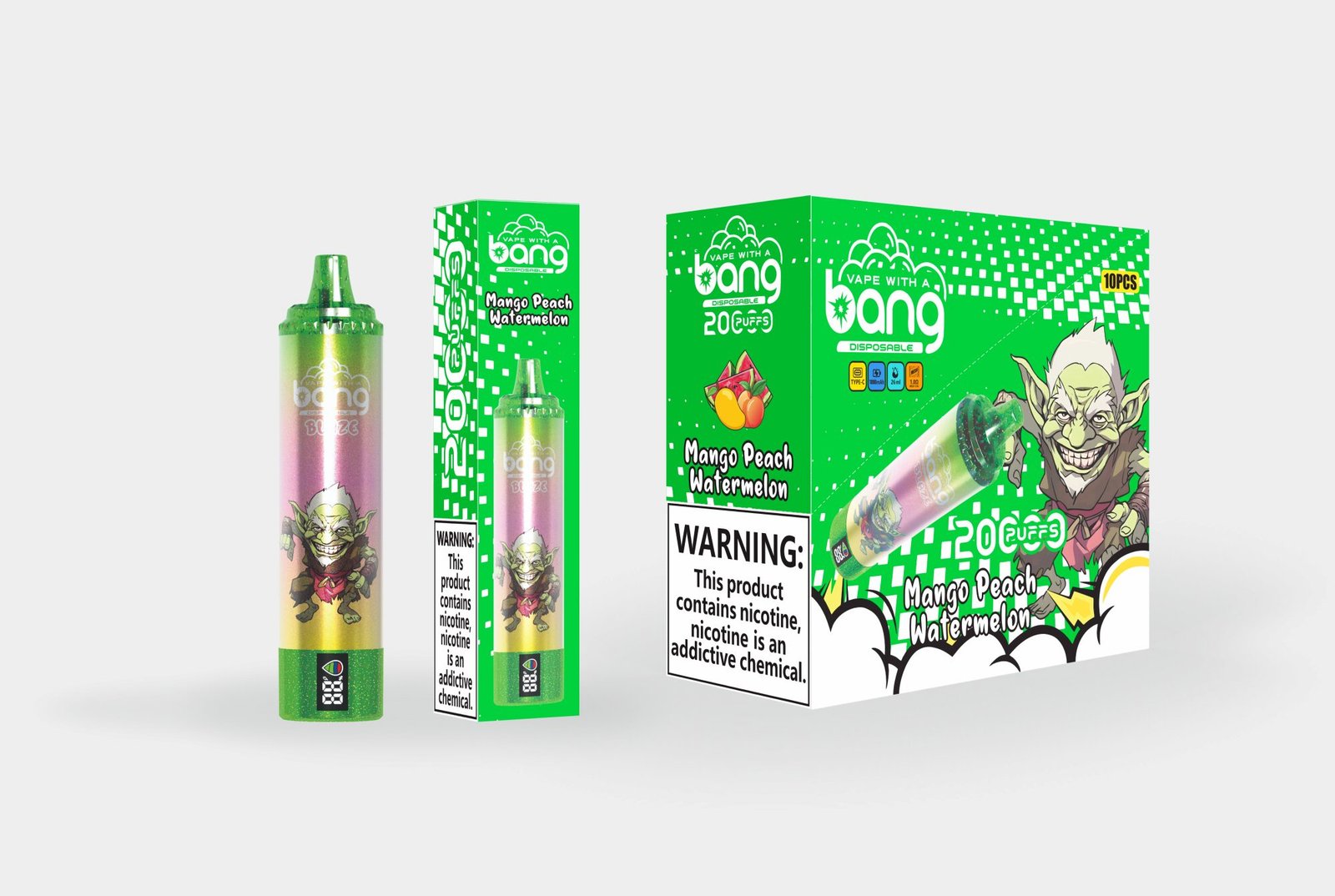 Bang Tornado 20000 20K Puffs Original LED Display Edition Disposable Vape Pen - Image 17