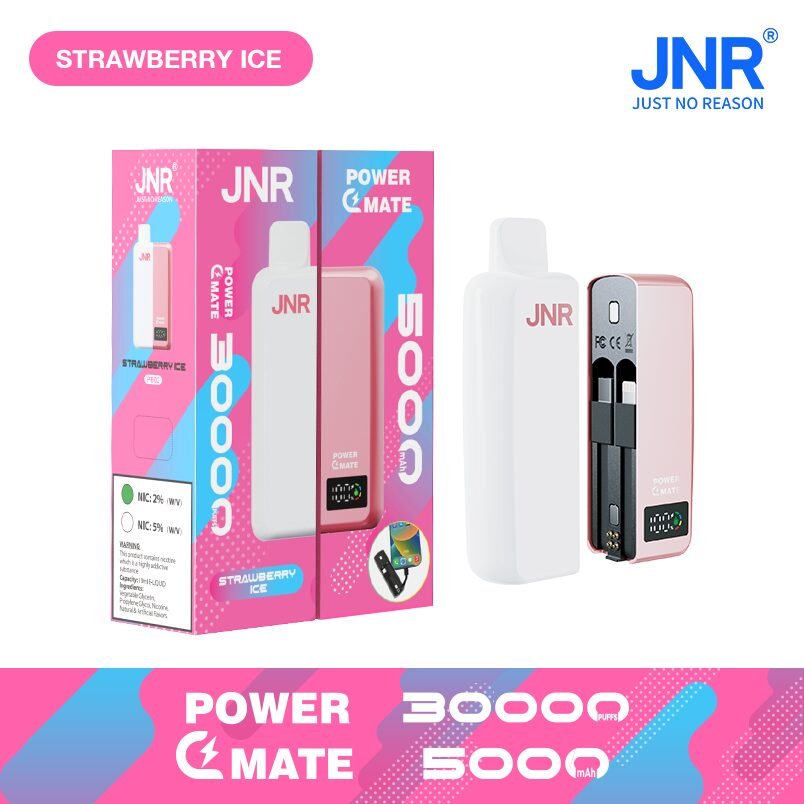 JNR Power Mate 30000 Puffs Smart Screen 5000mAh Power Bank Disposable Vape - Image 10