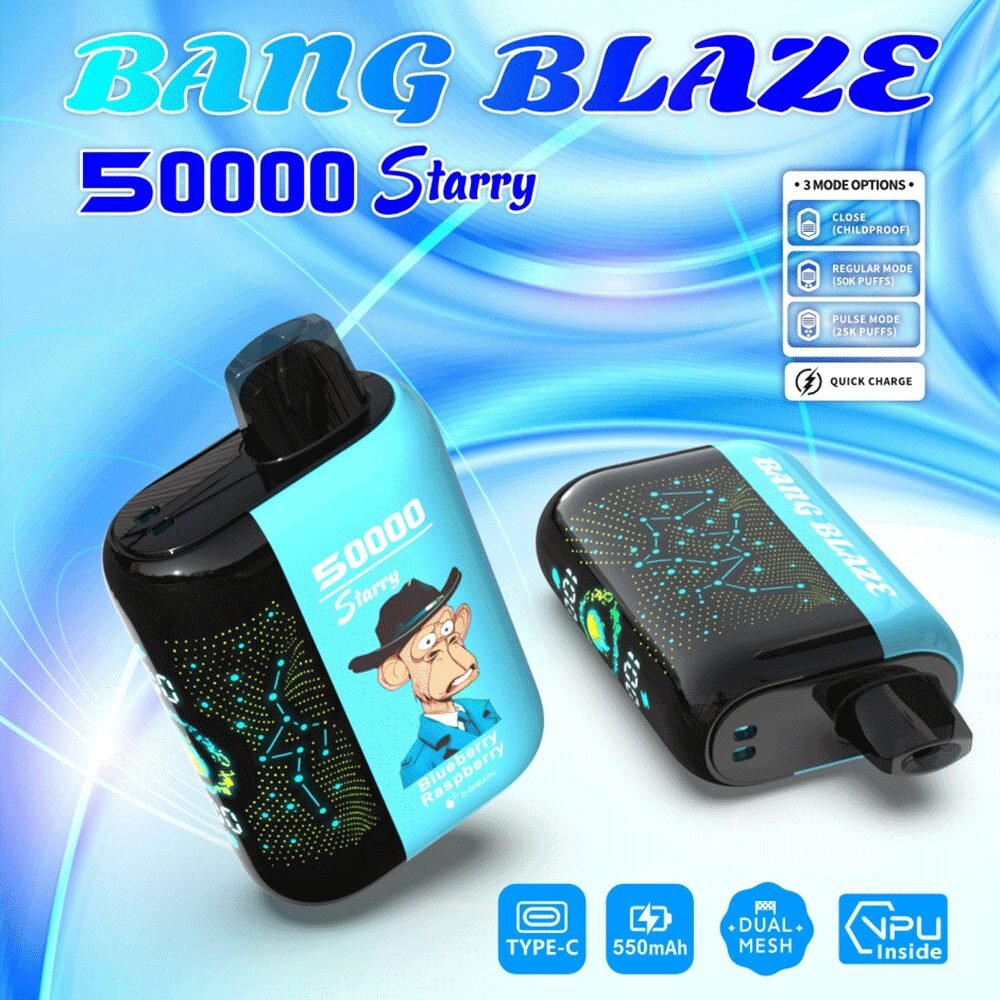 Bang Blaze Starry 50000 50K Puffs Hottest LED Display Disposable Vape - Image 25