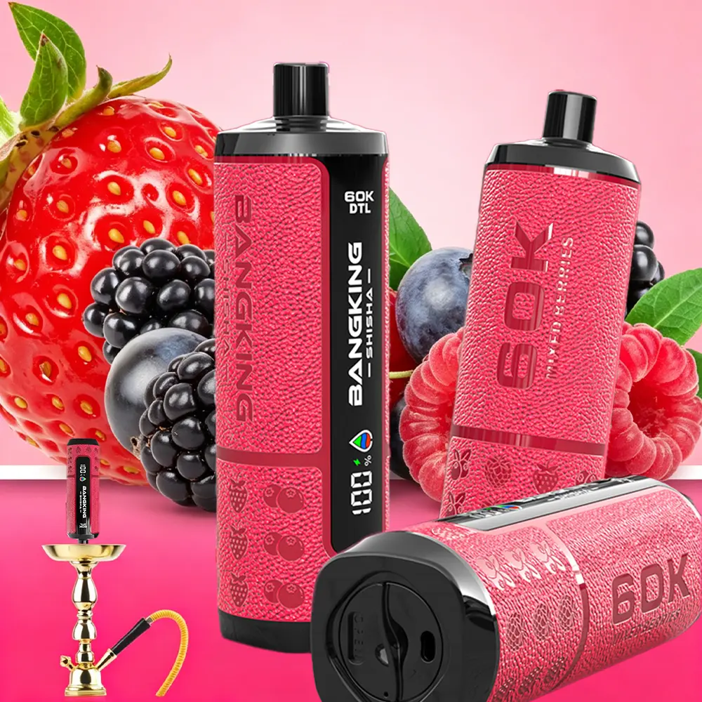 Bang King Shisha 60000 60K Puffs LED Display Disposable DTL Vape Pen - Image 14