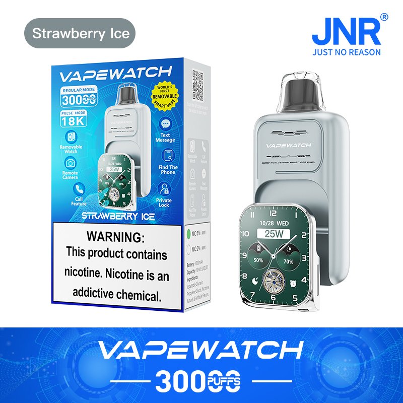 JNR Vape Watch 30000 30K Puffs Original Smart Disposable Vape - Image 13