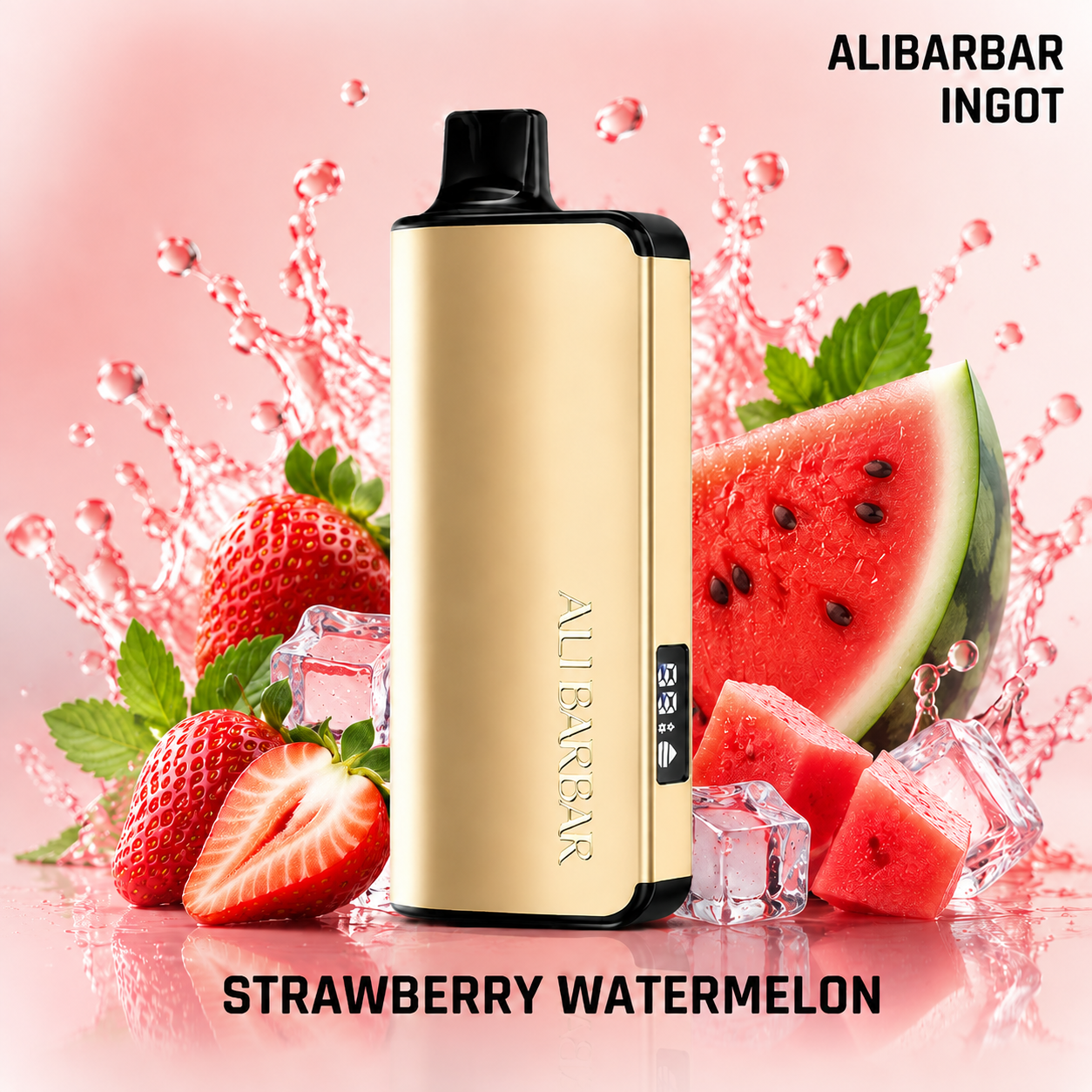 ALIBARBAR INGOT 9000-STRAWBERRY WATERMELON - Image 8